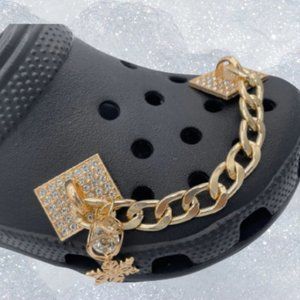 Set 2pcs Chain charm for Crocs